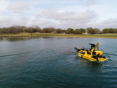 Clear Water Mechanical Weed Removal
